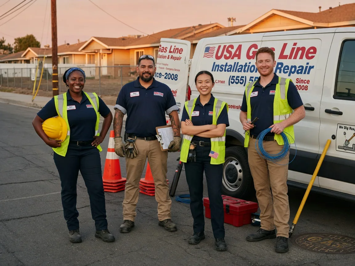 Gas Line Installation company in Edinburg, VA